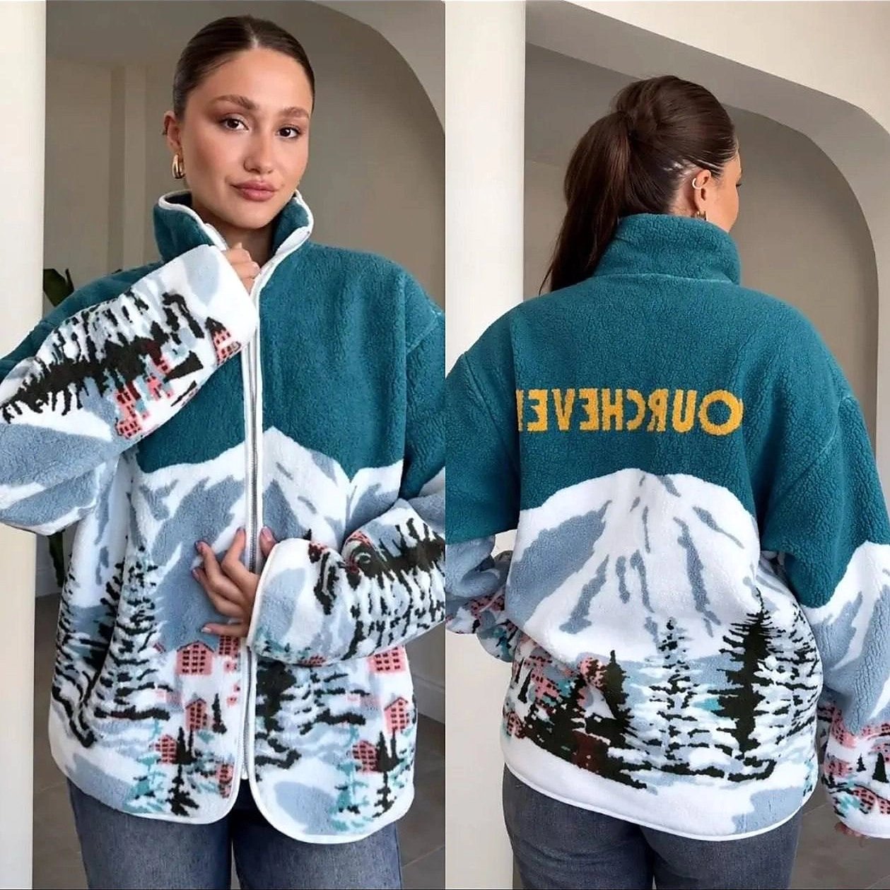 Флісова кофта