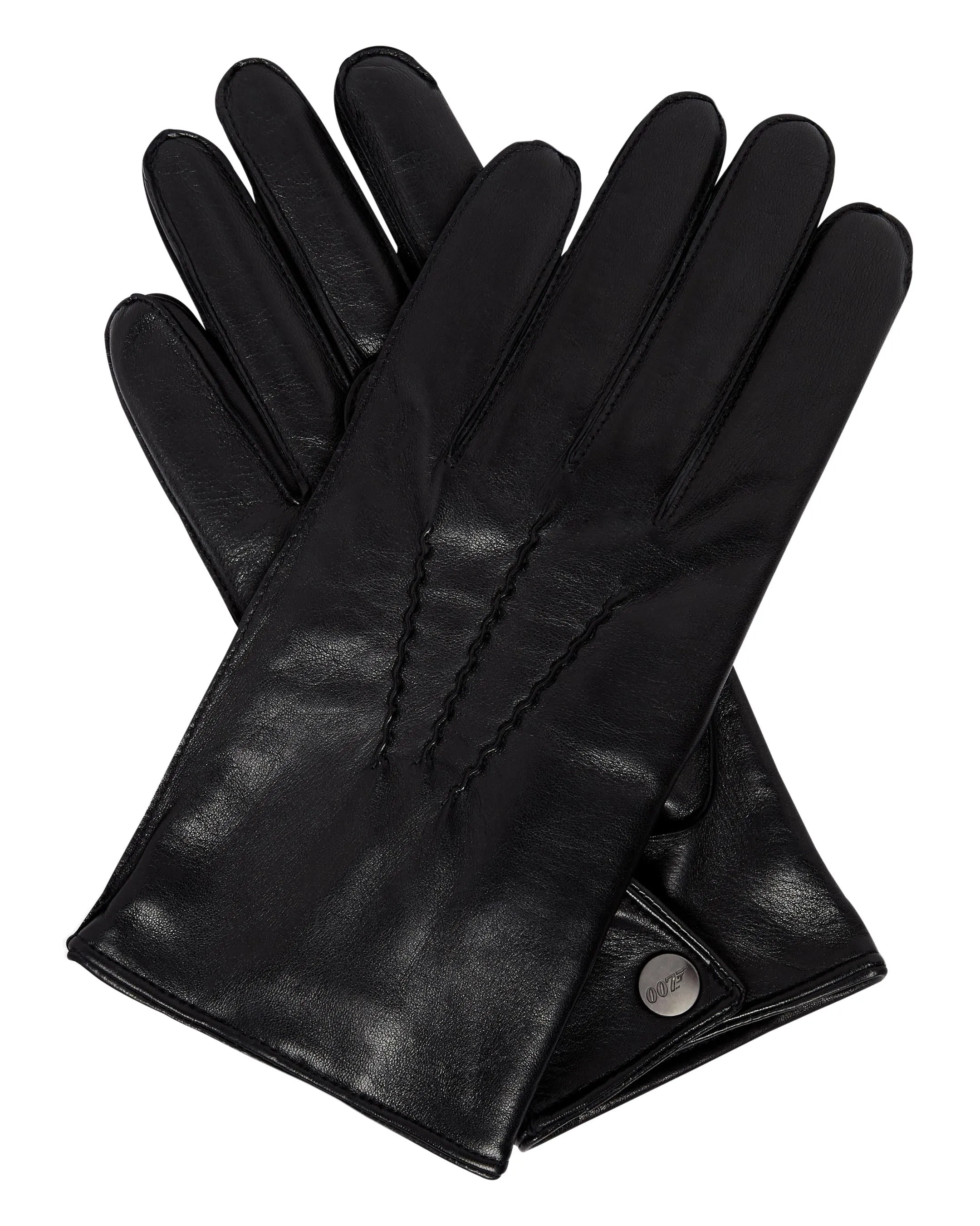 007 Leather Cashmere Lined Gloves