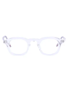 414A-000 Clear Oval Eyeglasses