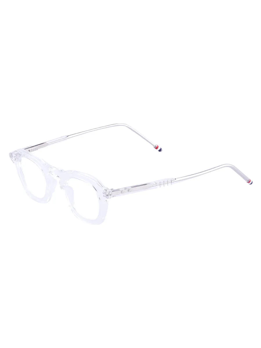 414A-000 Clear Oval Eyeglasses