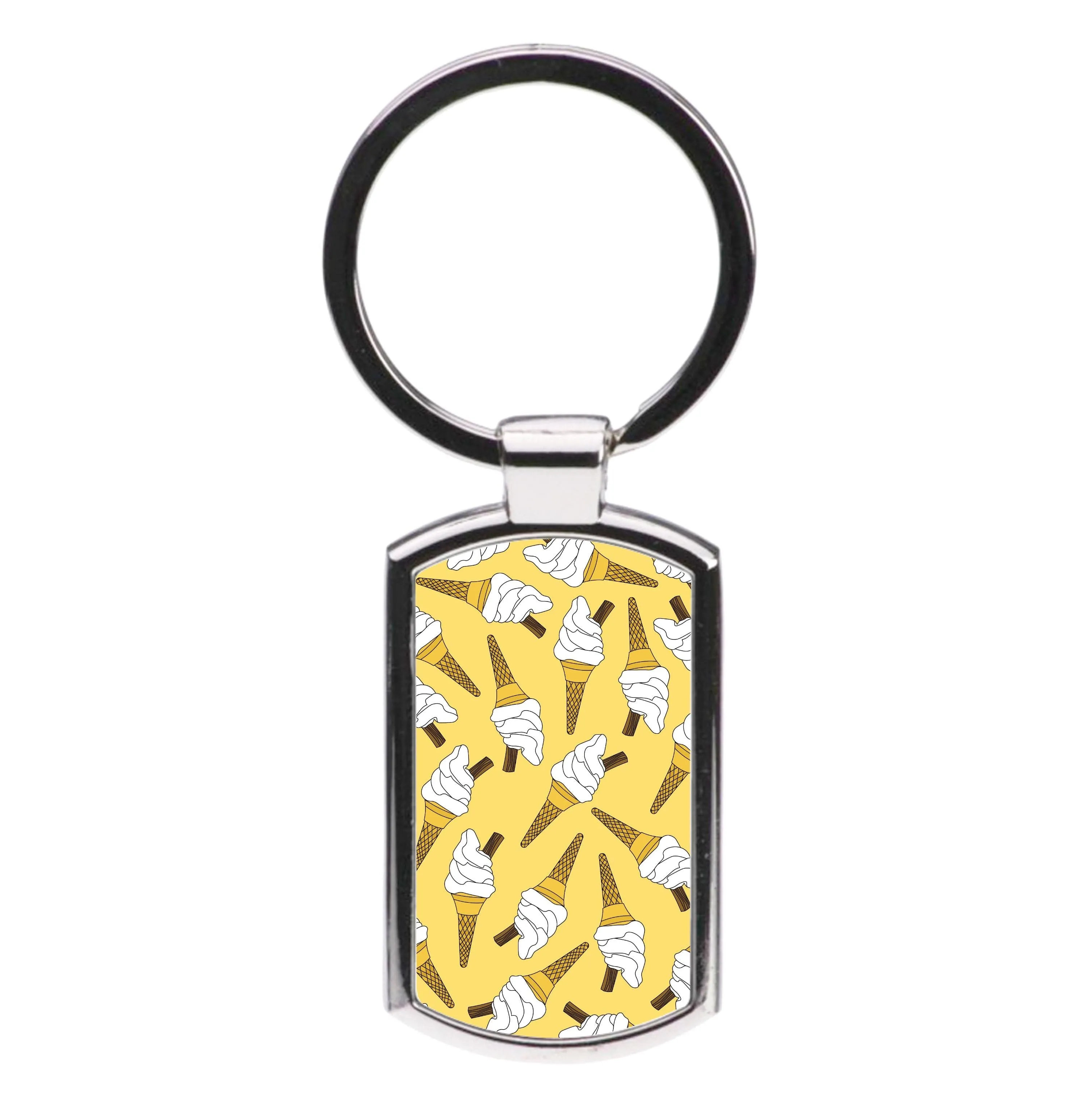 99s - Ice Cream Patterns Luxury Keyring