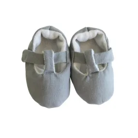 Alimrose - T-Bar Booties - Grey