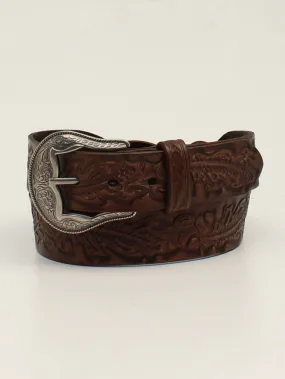 Angel Ranch D140001202 Womens Braided Acorn Belt Brown - D