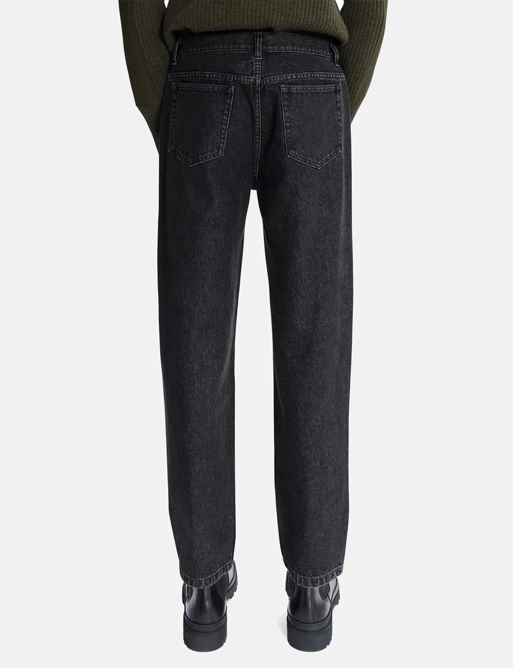 A.P.C. Martin Jeans (Straight Leg) - Stonewashed Black