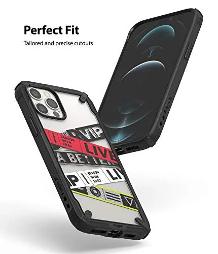 Apple iPhone 12 Pro Max Back Cover Case | Fusion X Design* - Ticket Band_ver.2