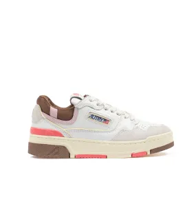 Autry Clc Low White Pink Woman