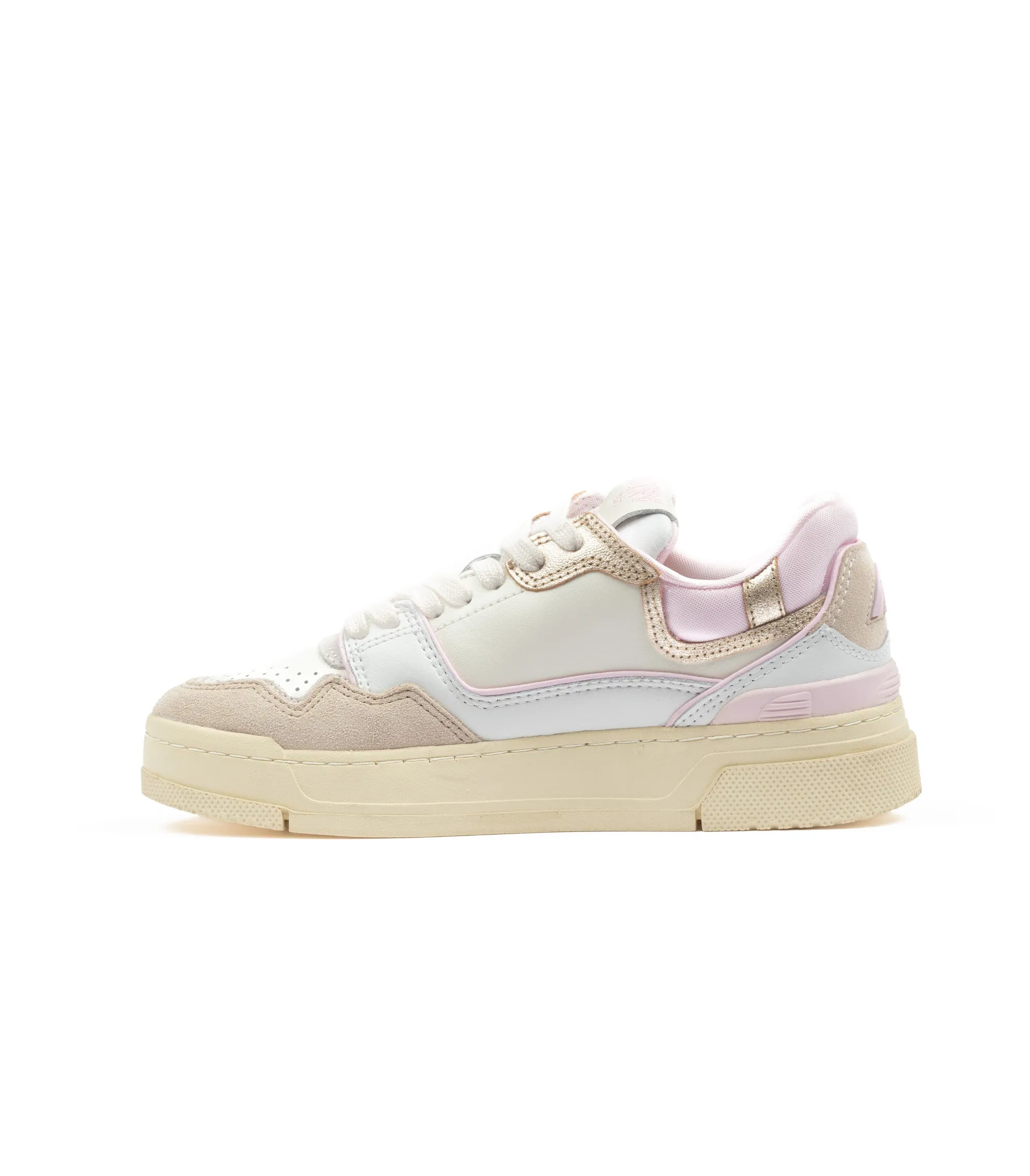 Autry Rookie Clc Low White Pink Women