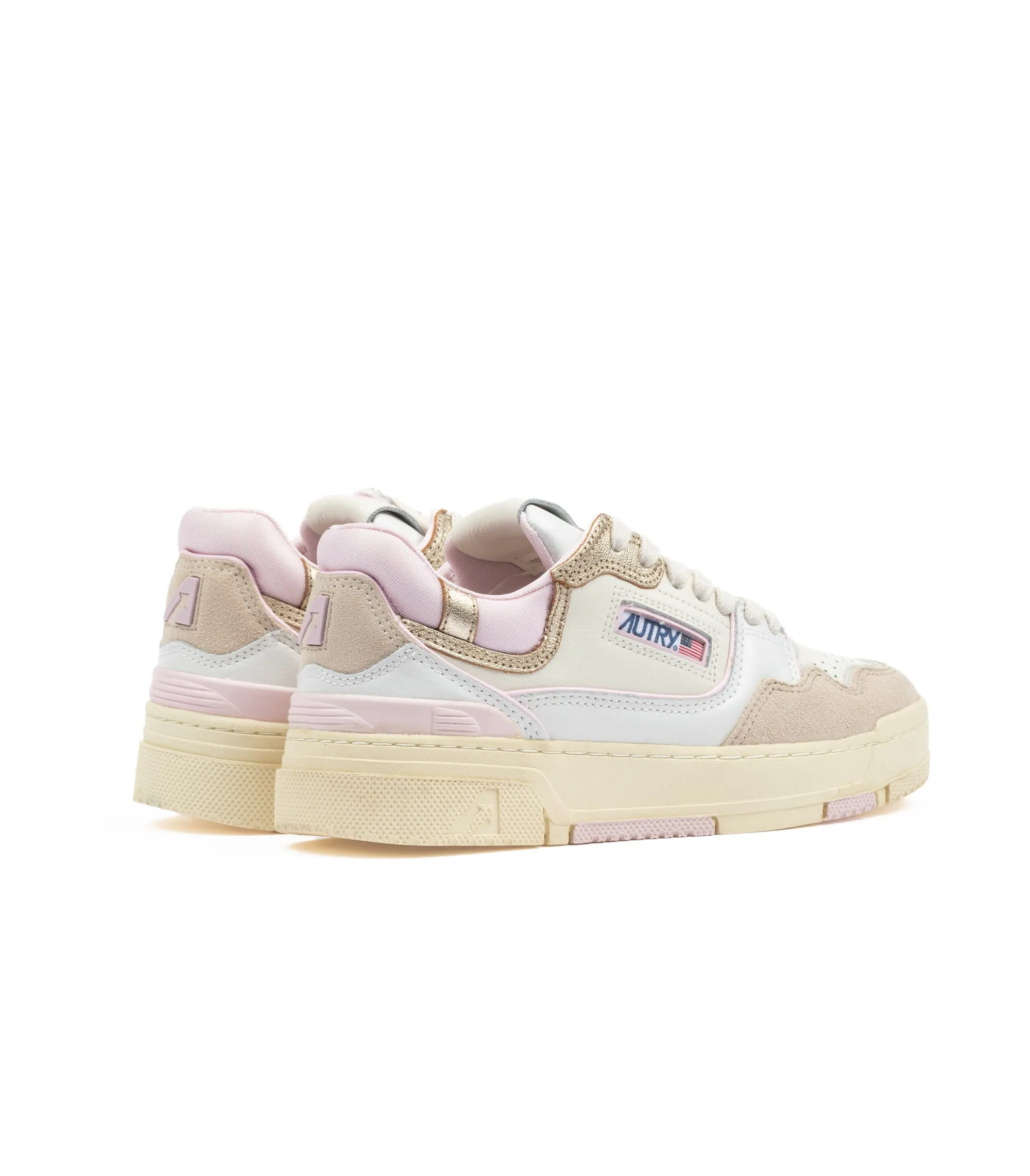 Autry Rookie Clc Low White Pink Women