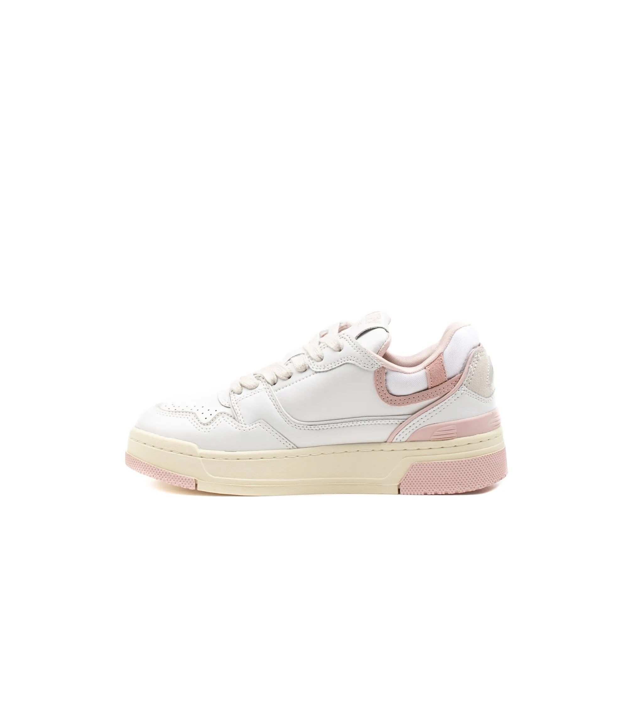 Autry Rookie Low Malt Mat White Pink Womens