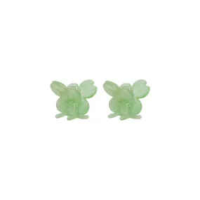 Baby Daisy Clip Set in Jade