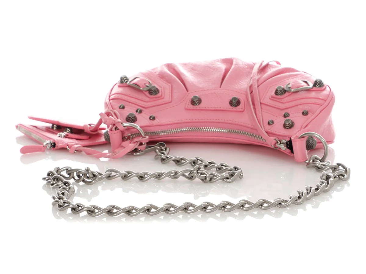 Balenciaga XS Sweet Pink Le Cagole Shoulder Bag