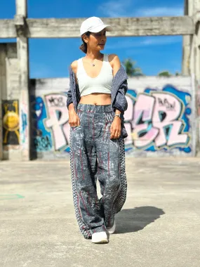 Batik hemp pants