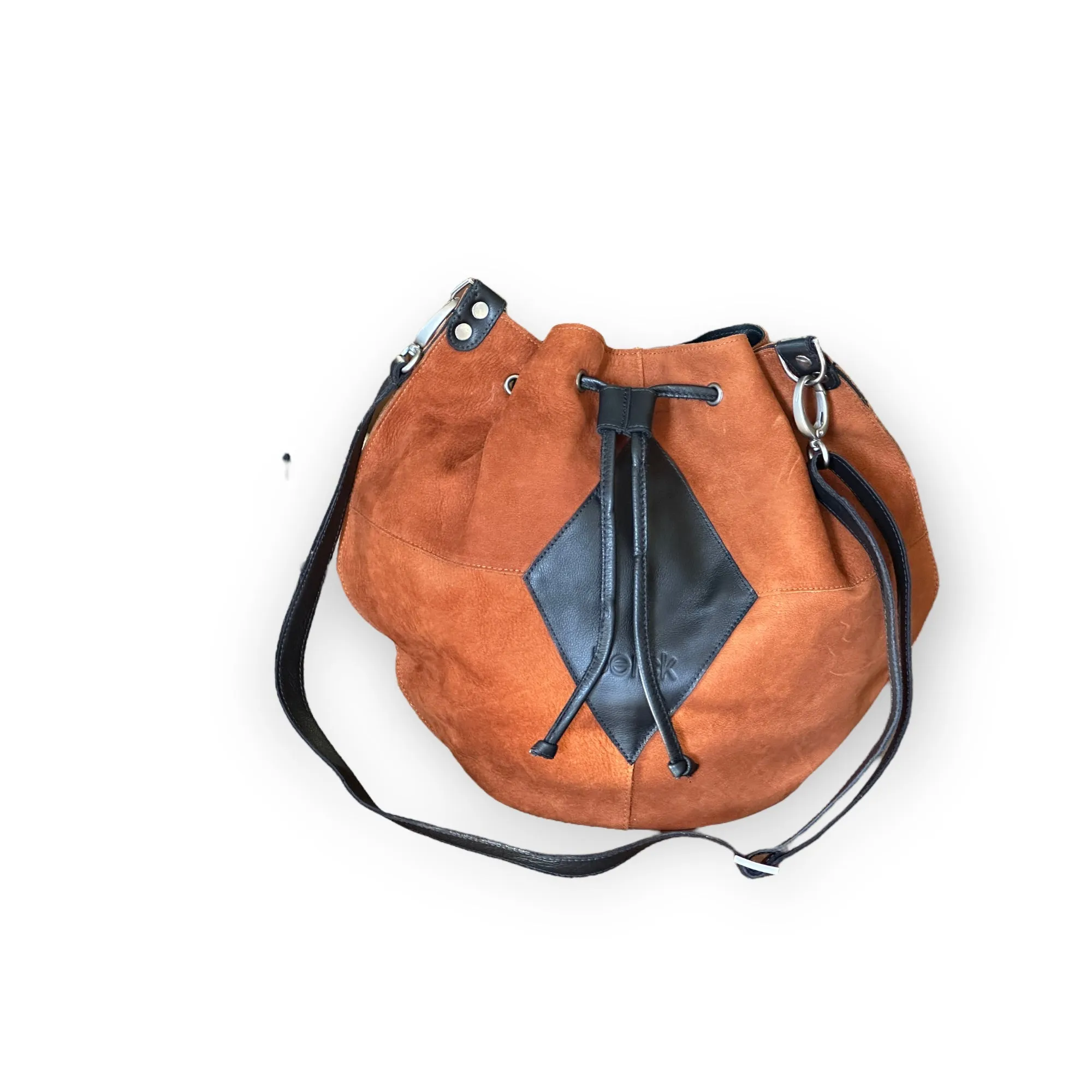 Bella Crossbody Bucket Leather