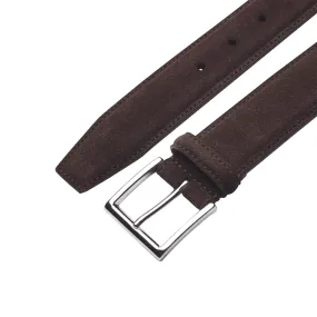 Belt Dark Brown Suede