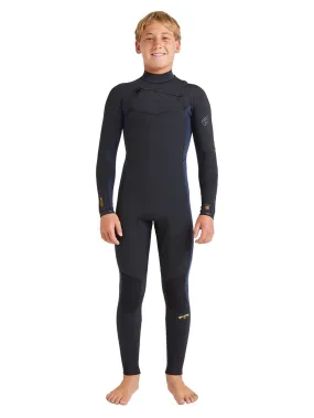 Billabong Boys 403 Absolute Natural Chest Zip Wetsuit