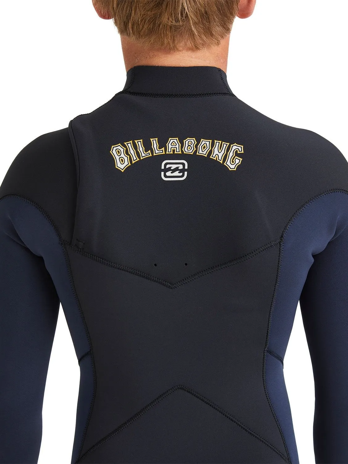 Billabong Boys 403 Absolute Natural Chest Zip Wetsuit