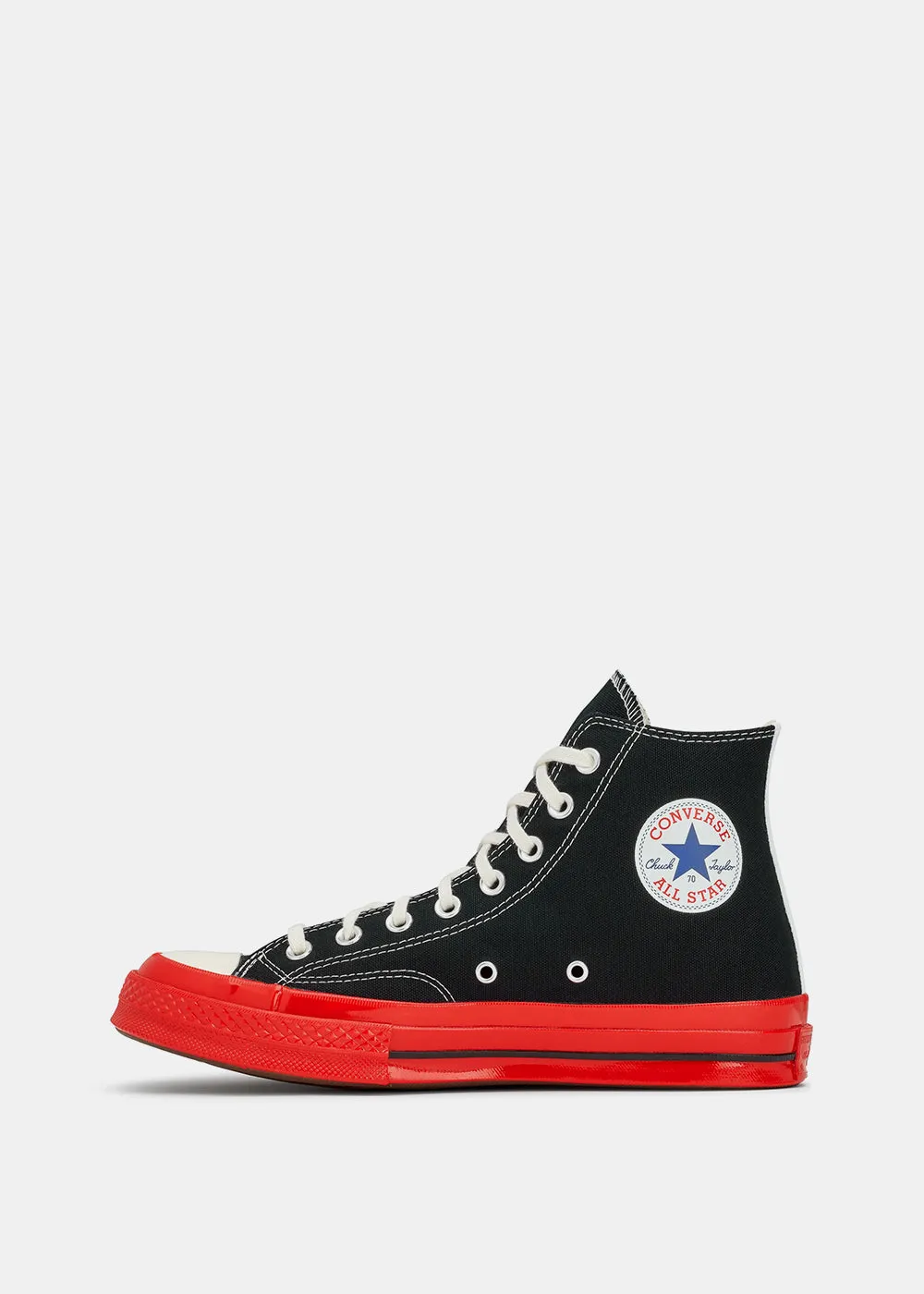 Black & Red Converse Chuck 70 Sneakers