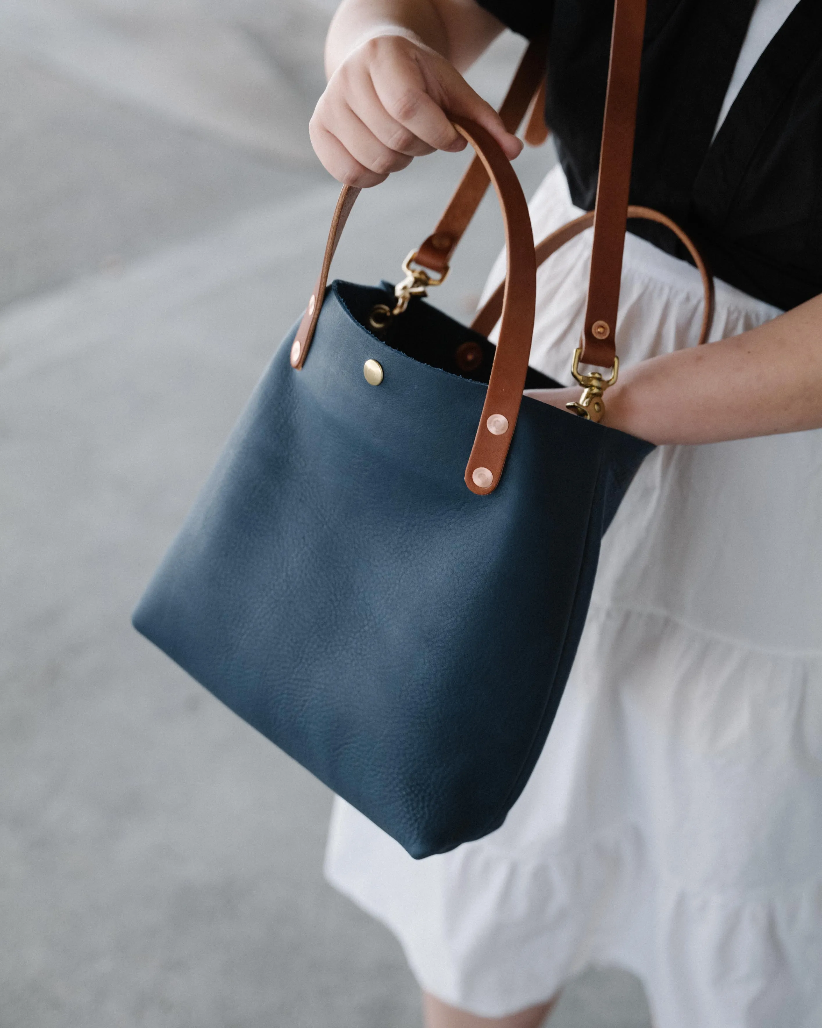 Blue Cypress Mini Tote