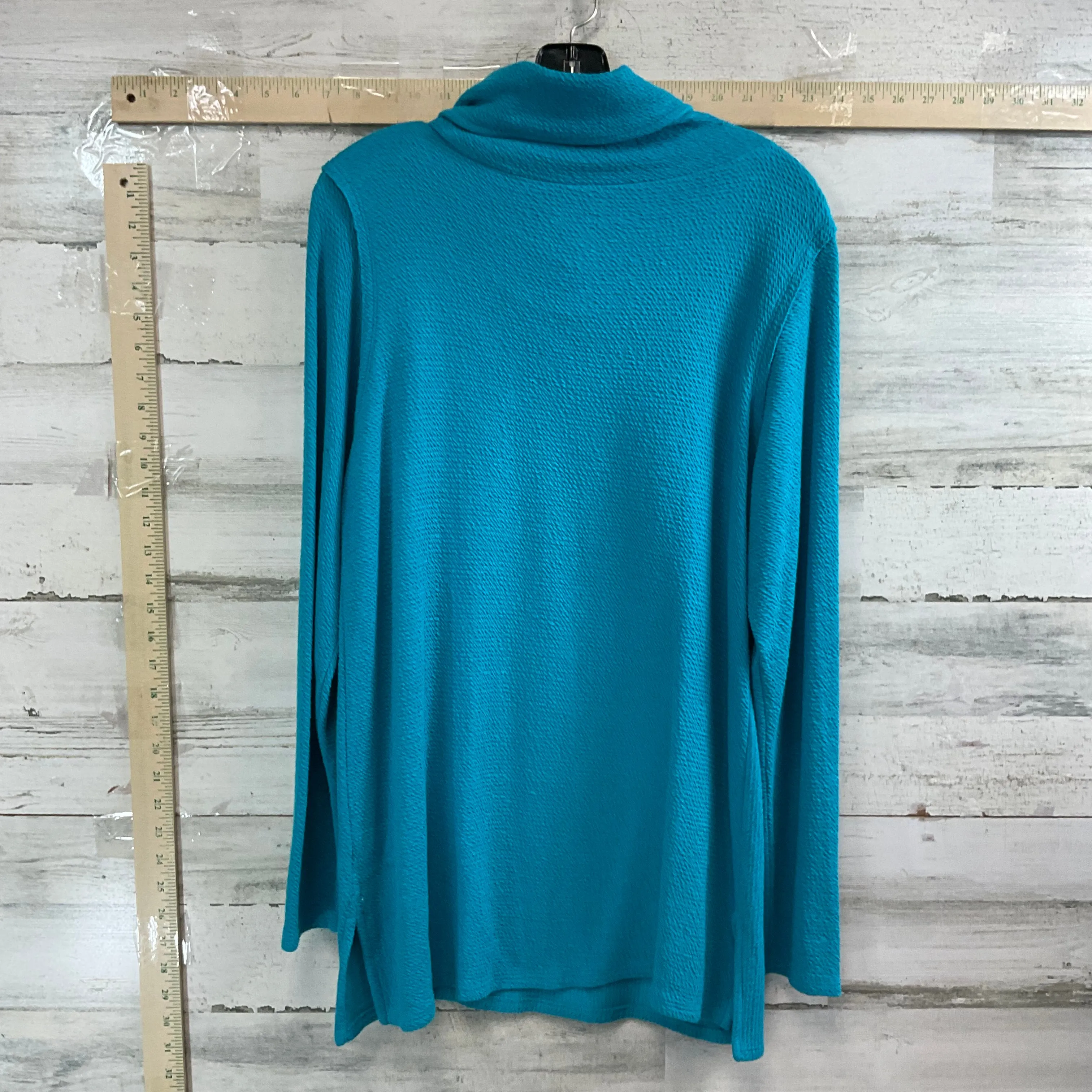 Blue Tunic Long Sleeve Soft Surroundings, Size S