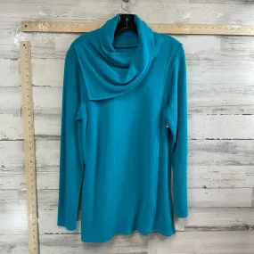 Blue Tunic Long Sleeve Soft Surroundings, Size S