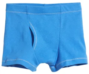 Boys Soft Cotton Boxer Brief | Bright Blue