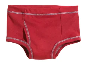 Boys Soft-Cotton Briefs | Red