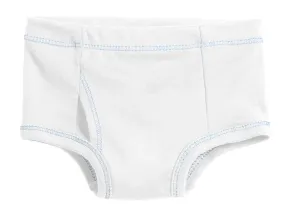 Boys Soft-Cotton Briefs | White