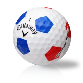 Callaway Chrome Soft Truvis Red Blue