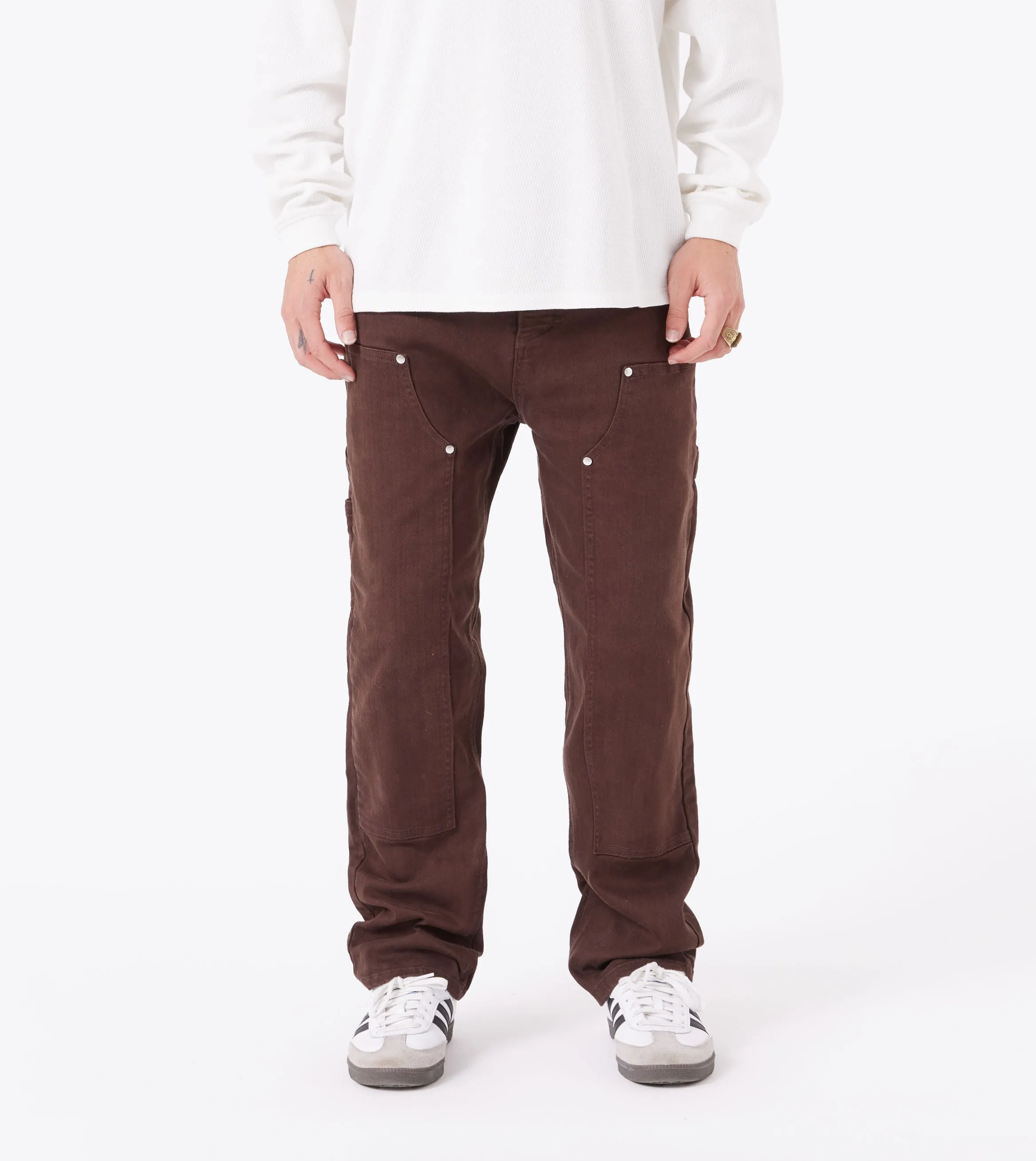 Carpenter Denim Pant Dk Choc