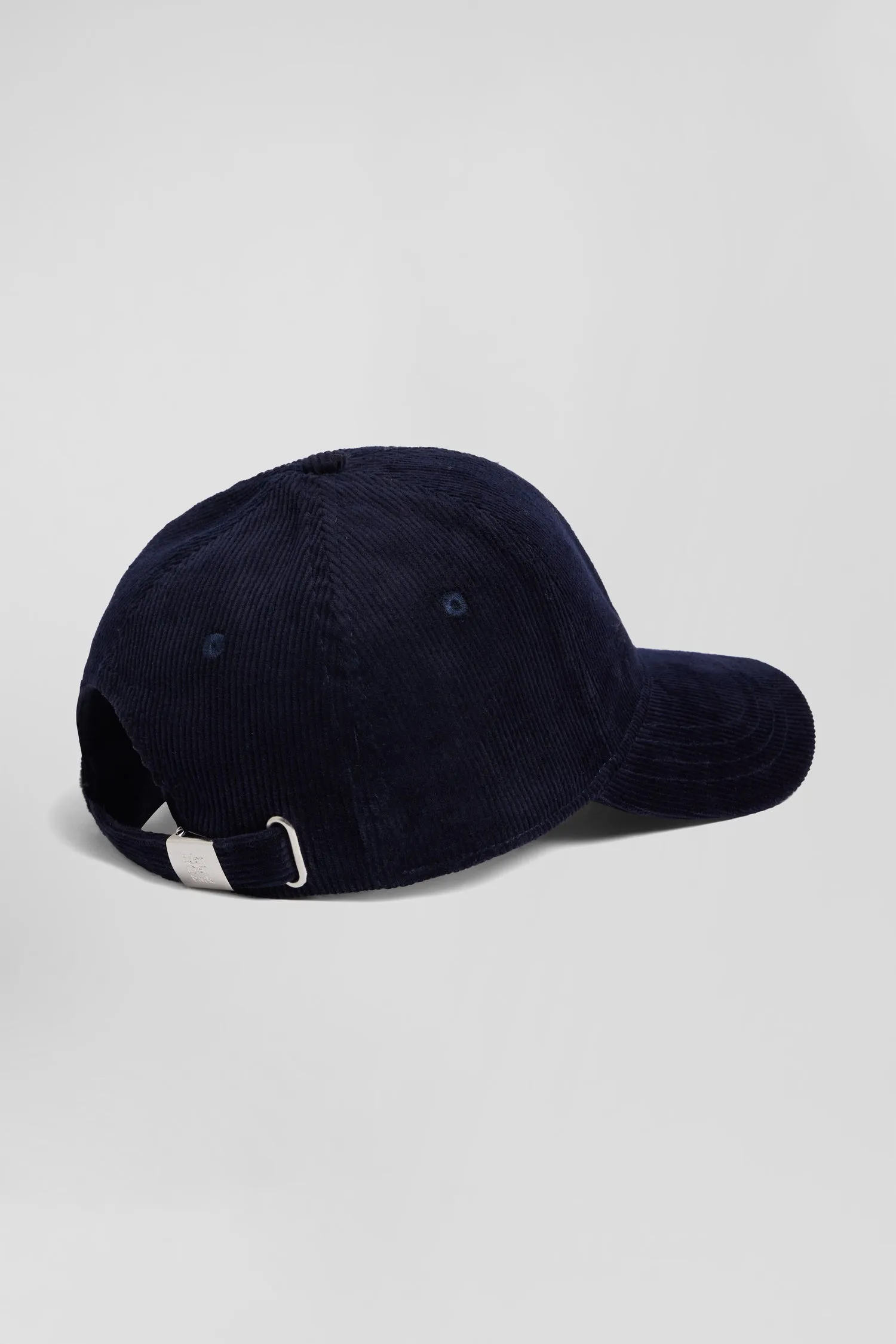 Casquette en velours ctelé bleu marine