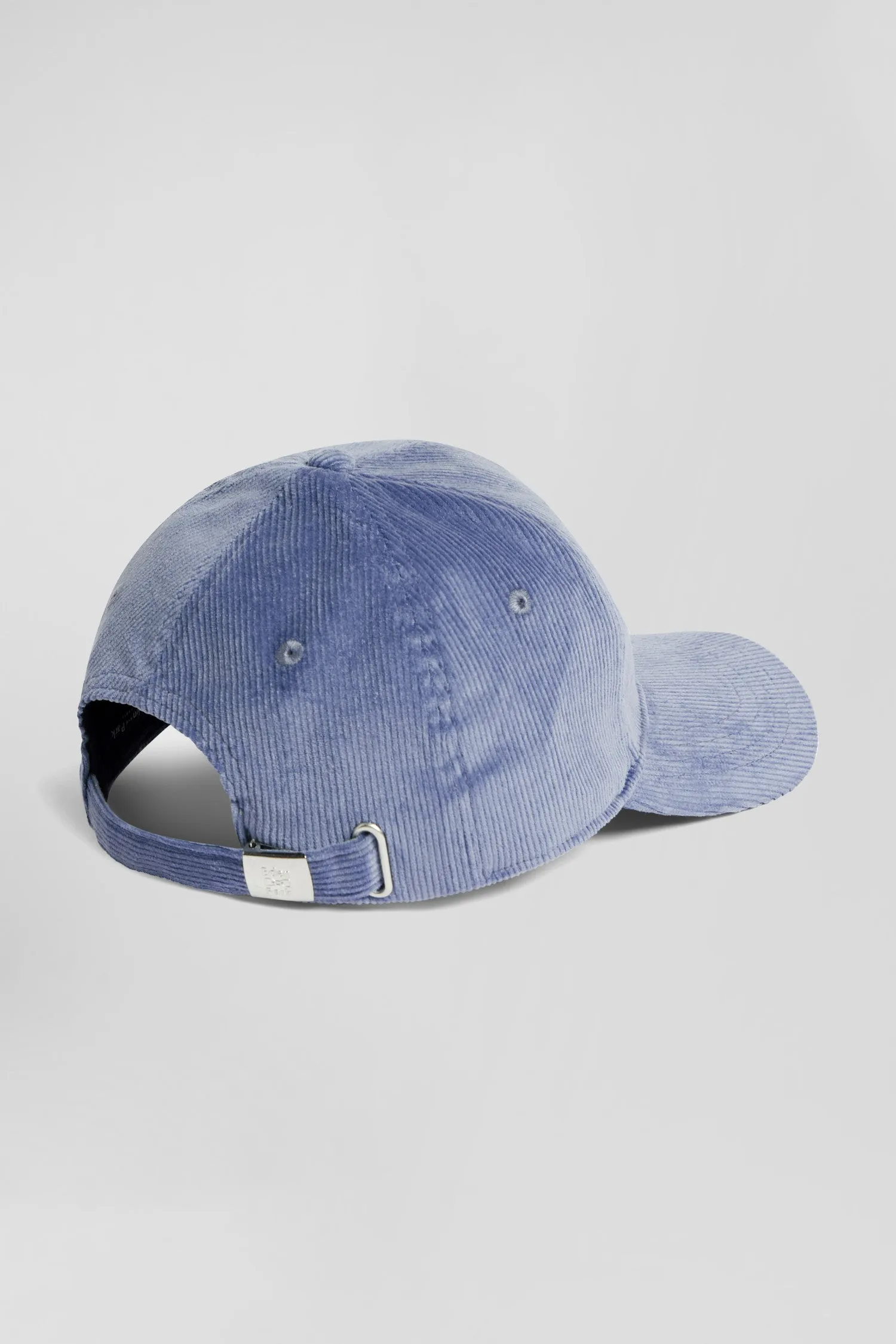 Casquette en velours ctelé bleue