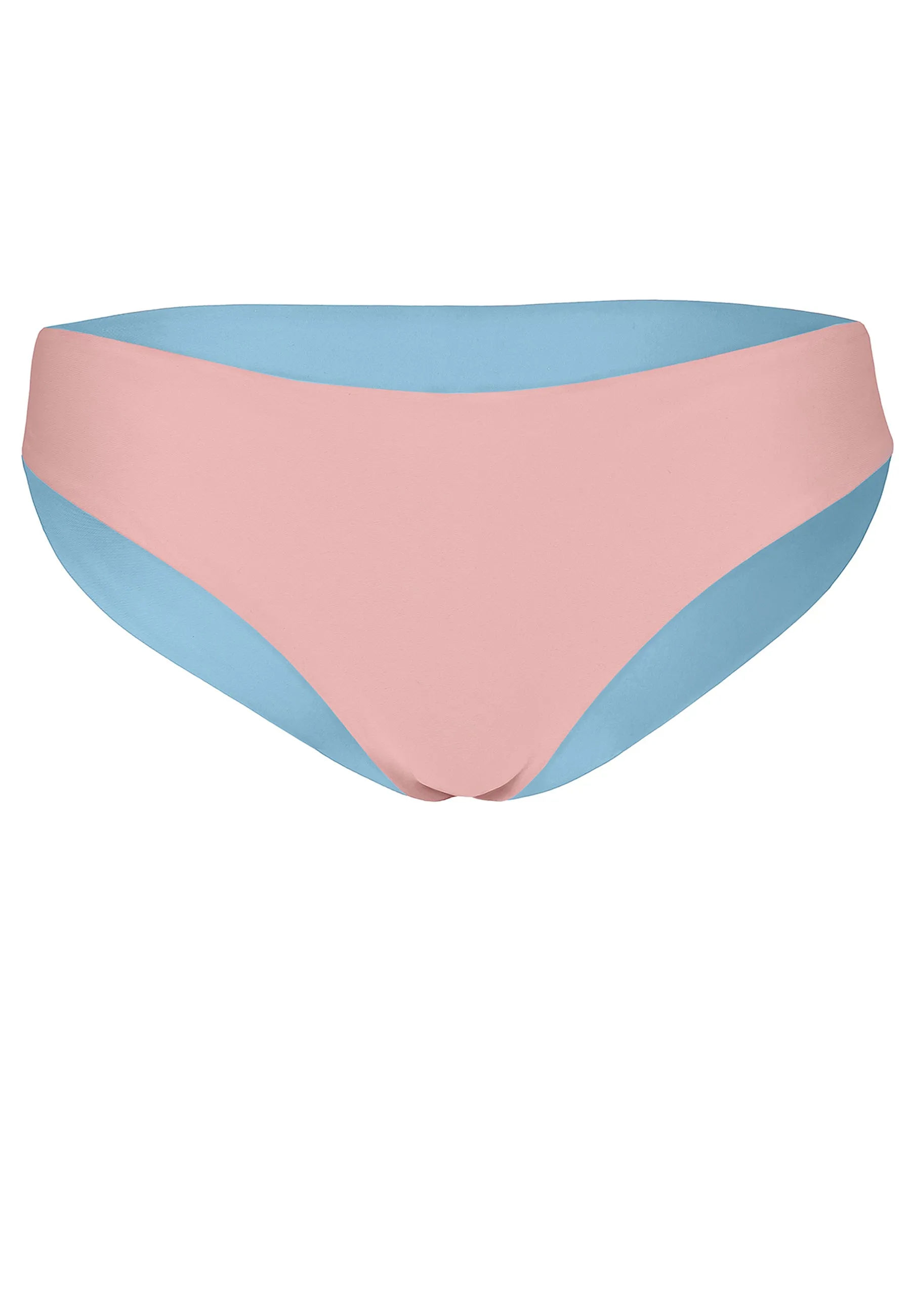 Charm Swim und Surf Bikini-Höschen Reversible - Rose Blossom Dusty Baby Blue