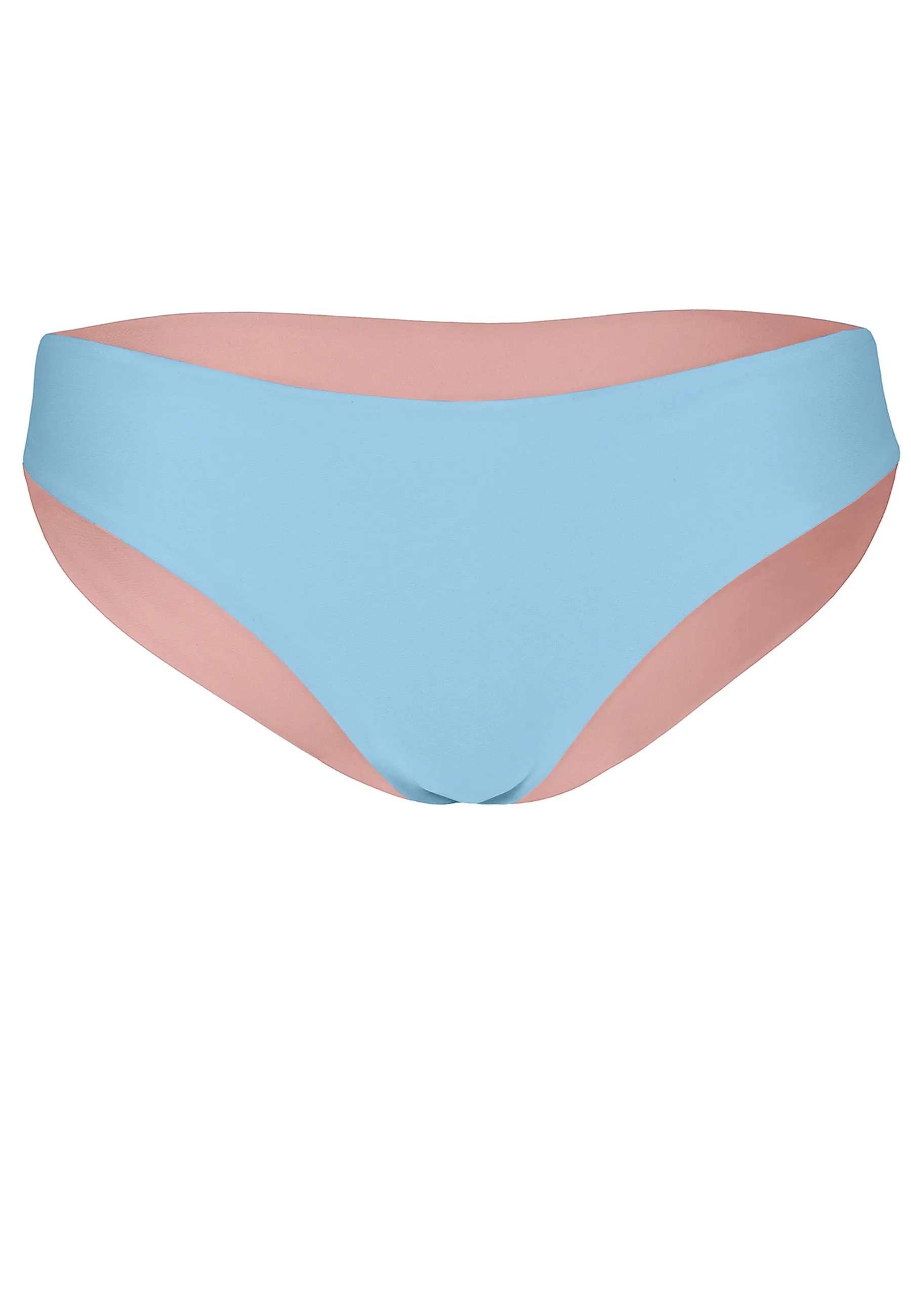 Charm Swim und Surf Bikini-Höschen Reversible - Rose Blossom Dusty Baby Blue