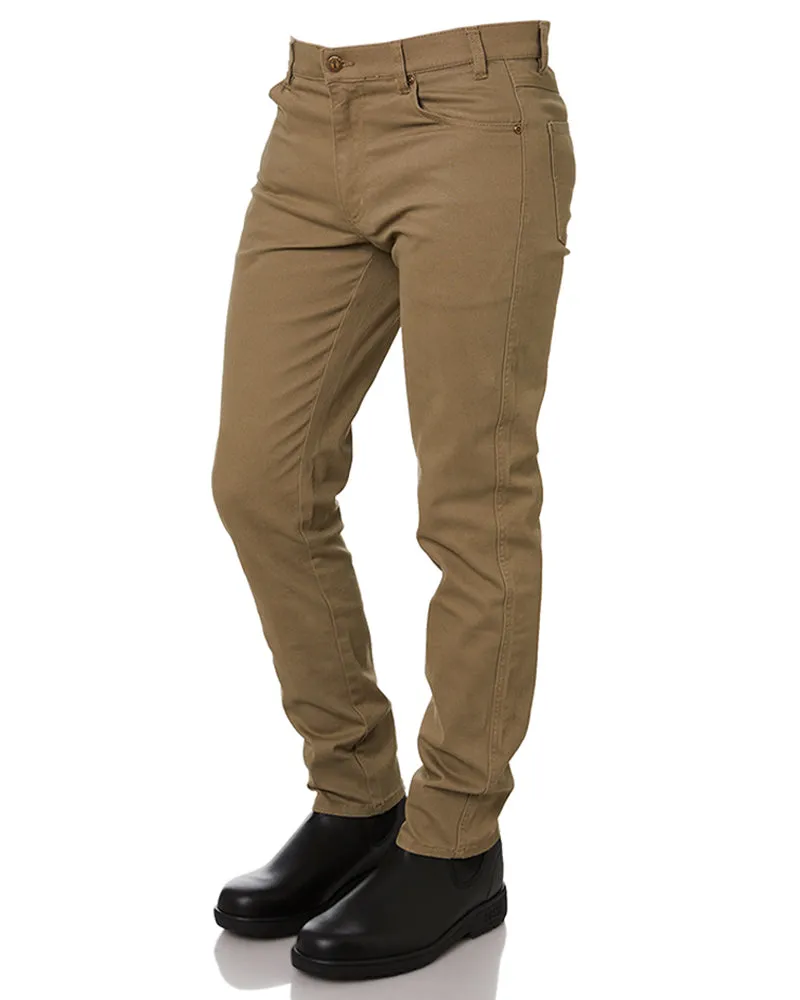 Cotton Stretch Jeans - Wheat