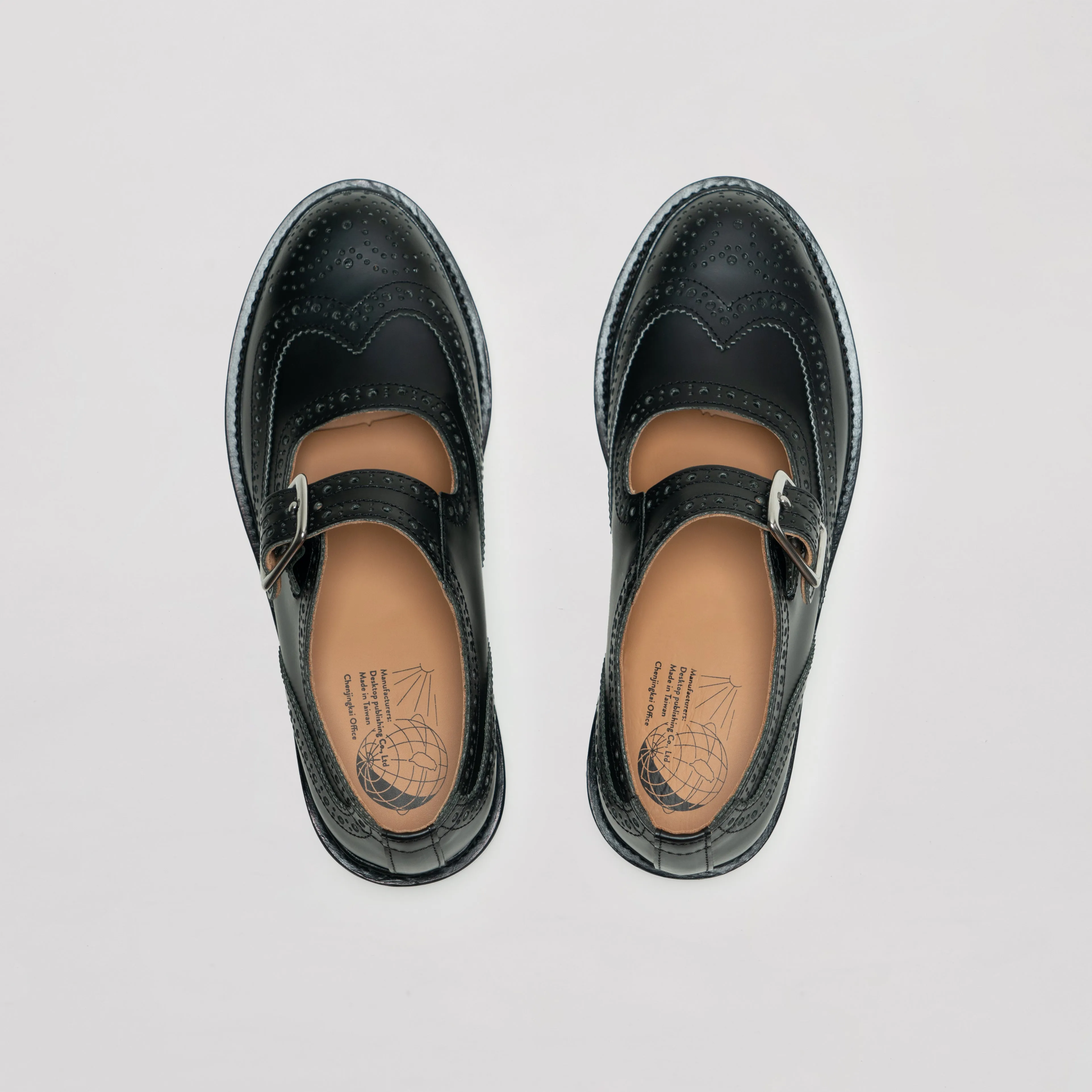 Craved Mary Janes (black / commando sole)