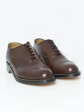 Crockett & Jones Leather Buffcalf Teak