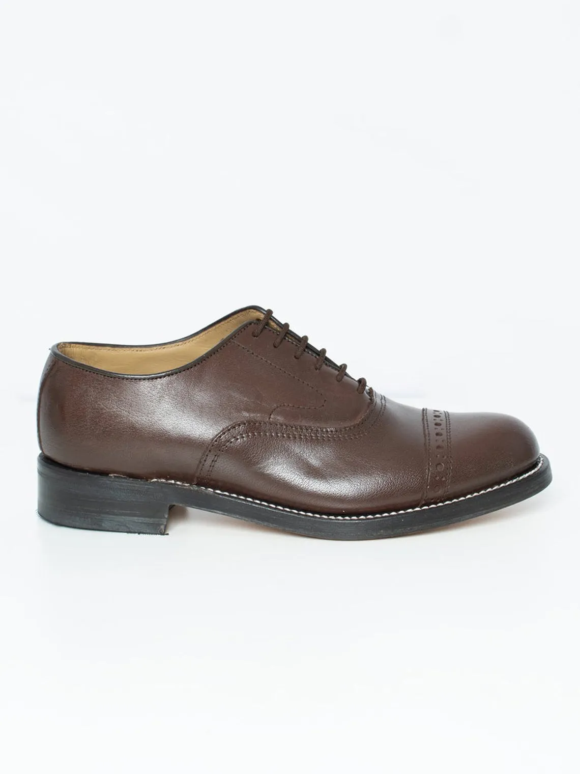 Crockett & Jones Leather Buffcalf Teak