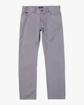 Daggers Twill Slim Fit Pants - Smoke