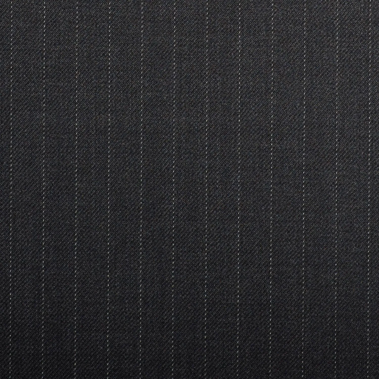 Dark Grey Pinstripe Crystal Super 130's Suiting