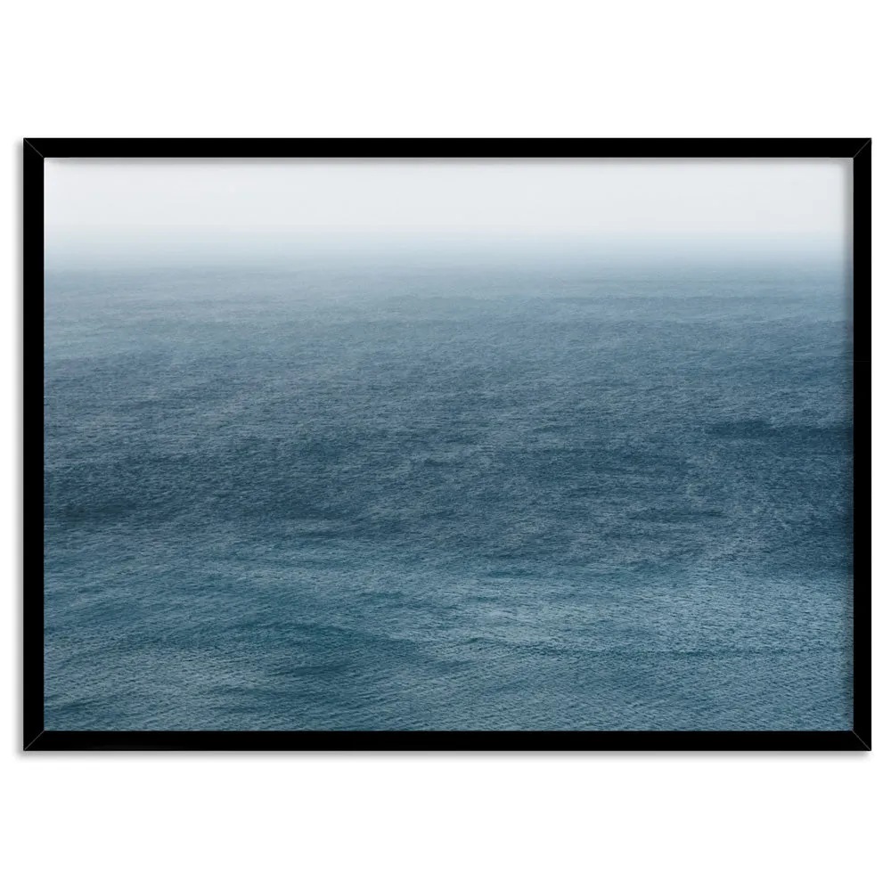 Deep Sea Ocean View in Landscape - Art Print