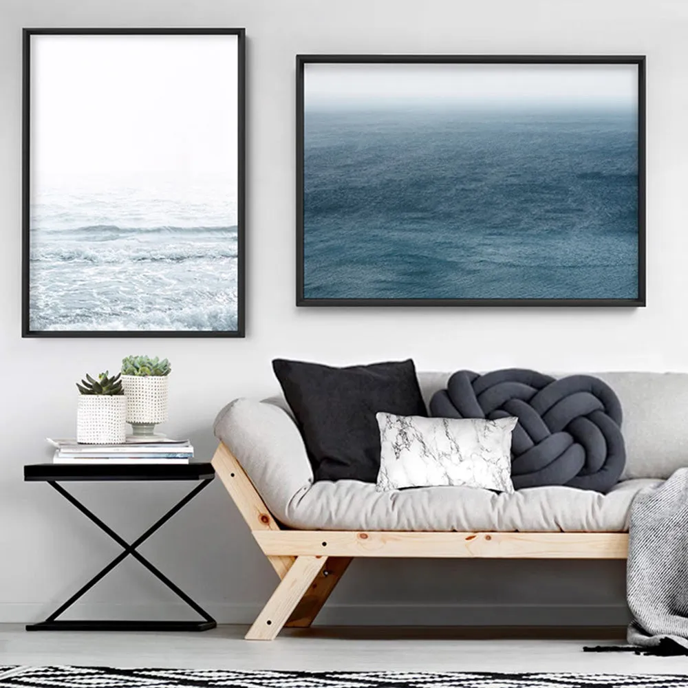 Deep Sea Ocean View in Landscape - Art Print