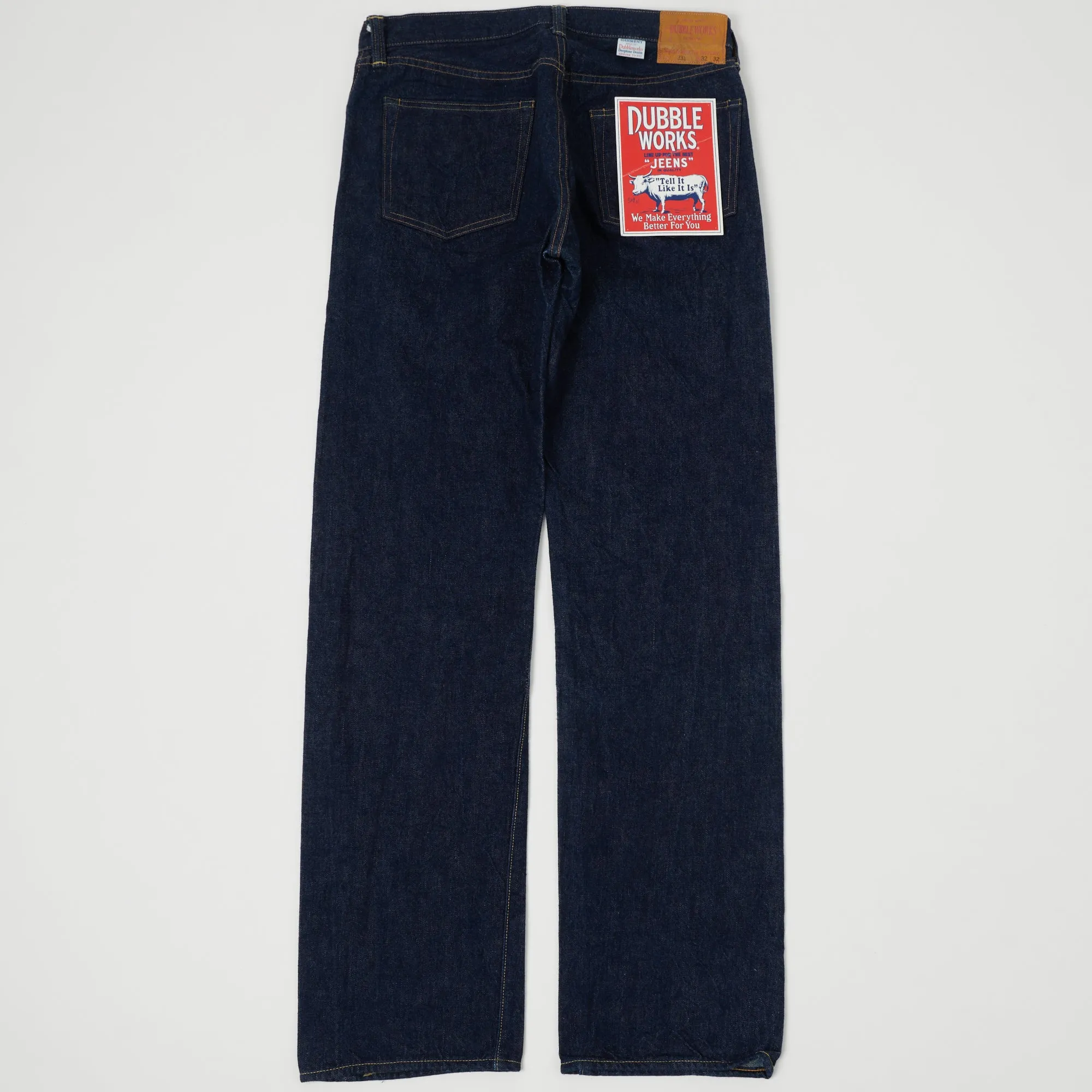 Dubbleworks DW331 Regular Straight Jean - One Wash