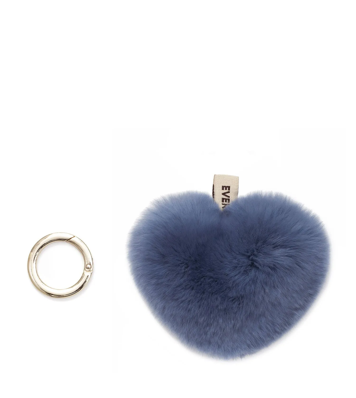 EVERAU® Fluffy Candy Heart Keyring