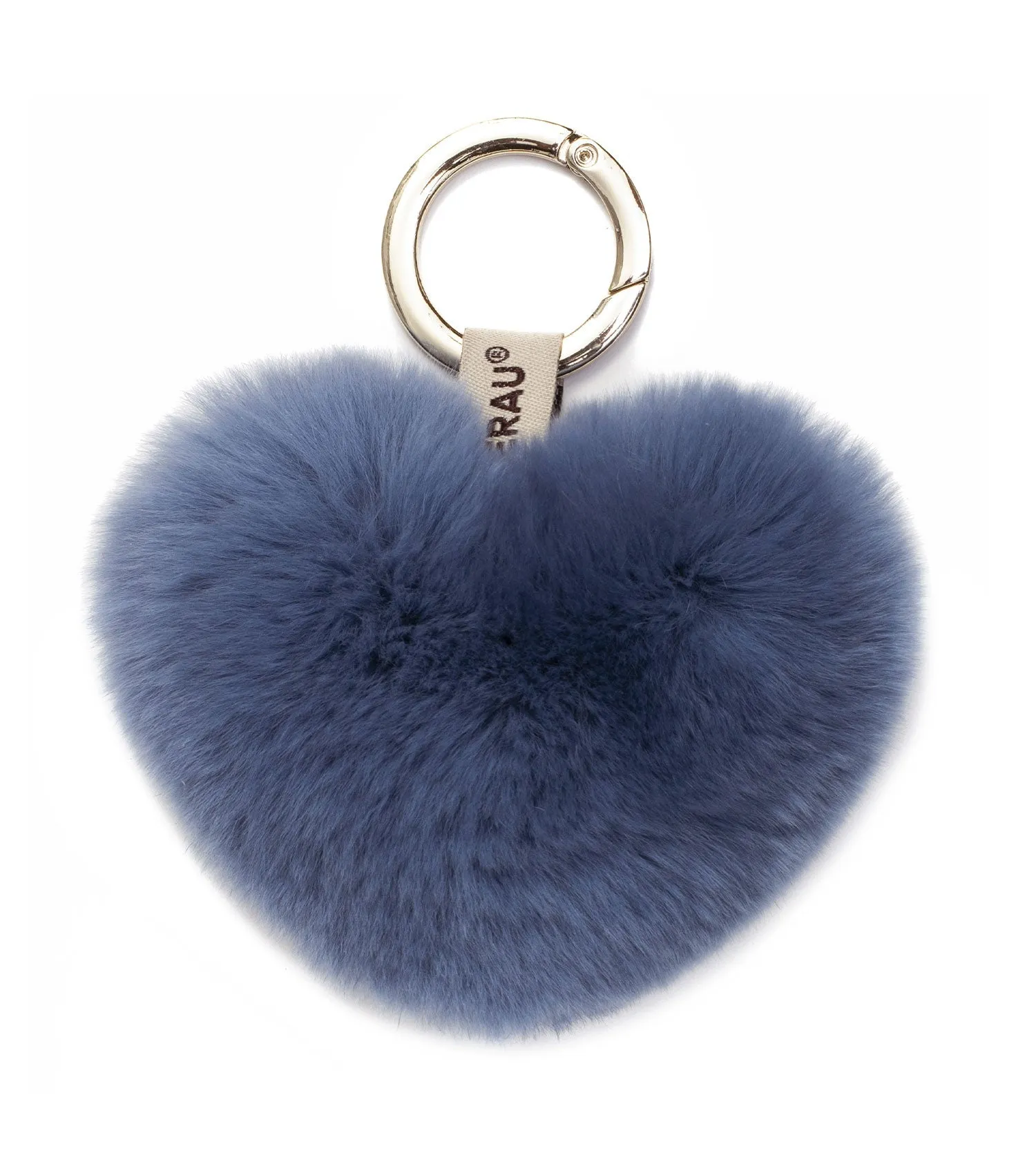 EVERAU® Fluffy Candy Heart Keyring