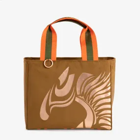 Exclusive Equestrian Tote "Hunter Brown"