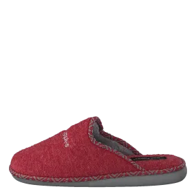 Felt Slipper Red