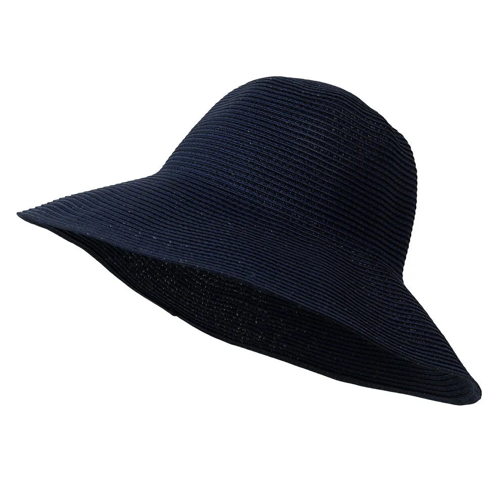 Folding Floppy Hat - Navy