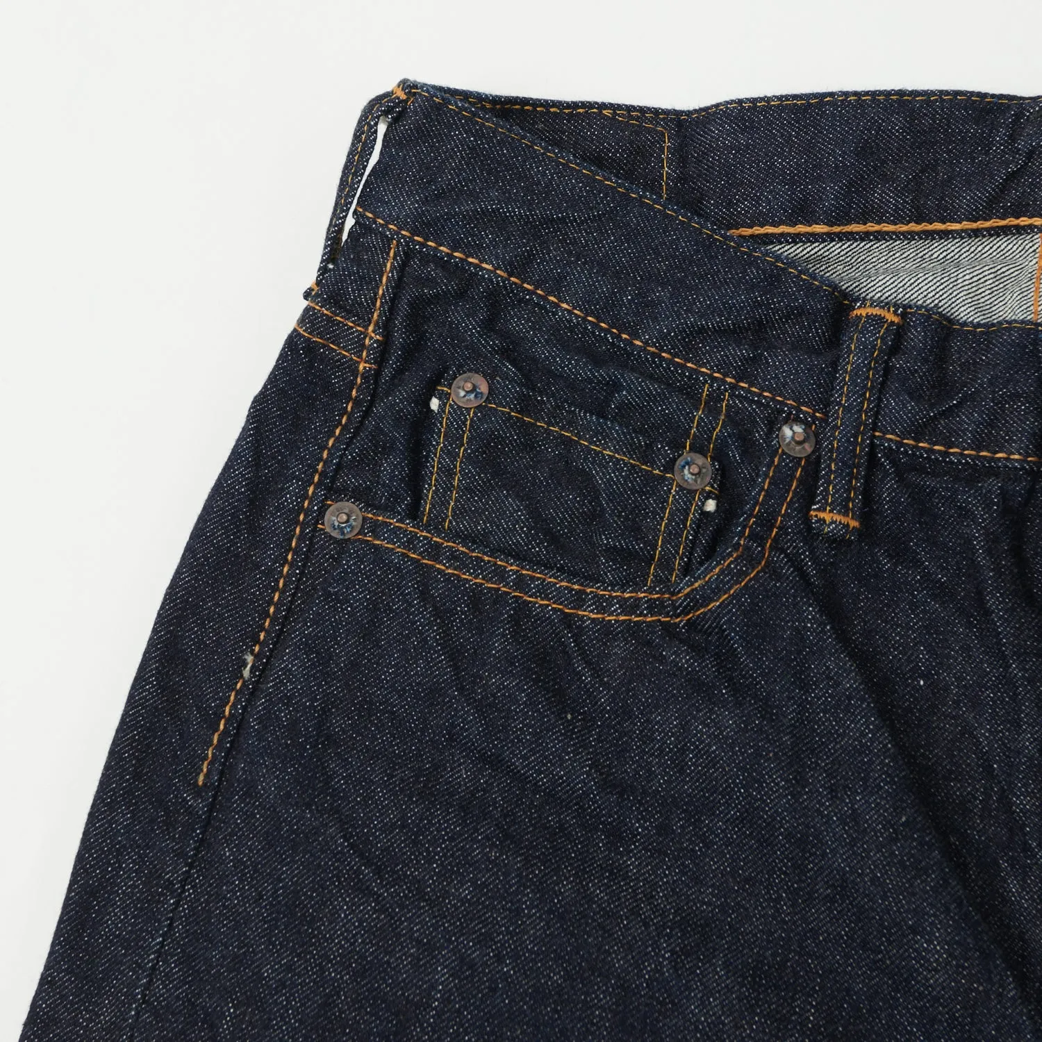 Full Count 1103W 13.7oz 'Clean Straight' Jean - One Wash