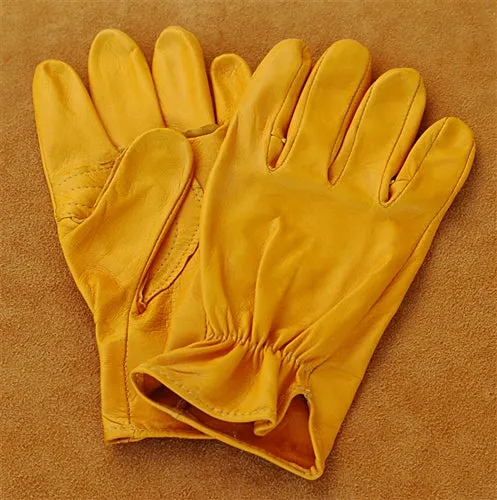 Geier Gloves 330ES Goatskin Leather Roper Driving Gloves (Made In USA)