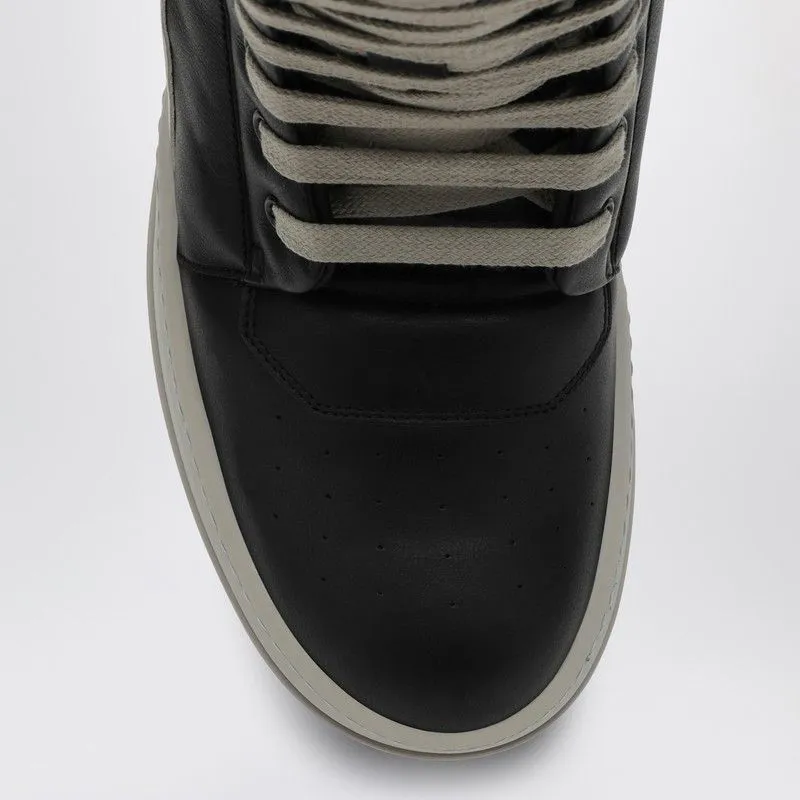 GEOBASKET BLACK/PEARL GREY HIGH SNEAKER